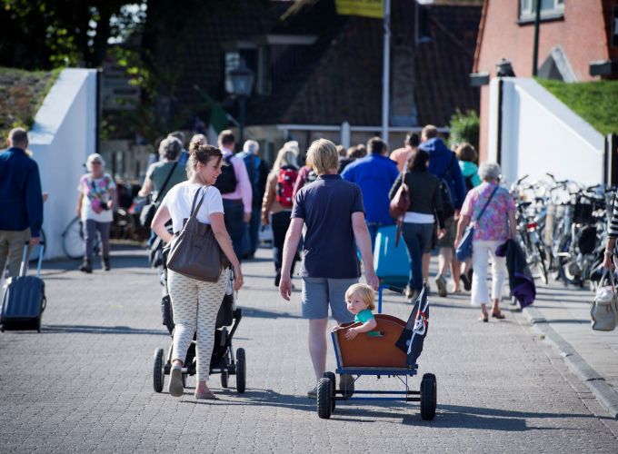 Vakantiewoningen                                      in het dorp